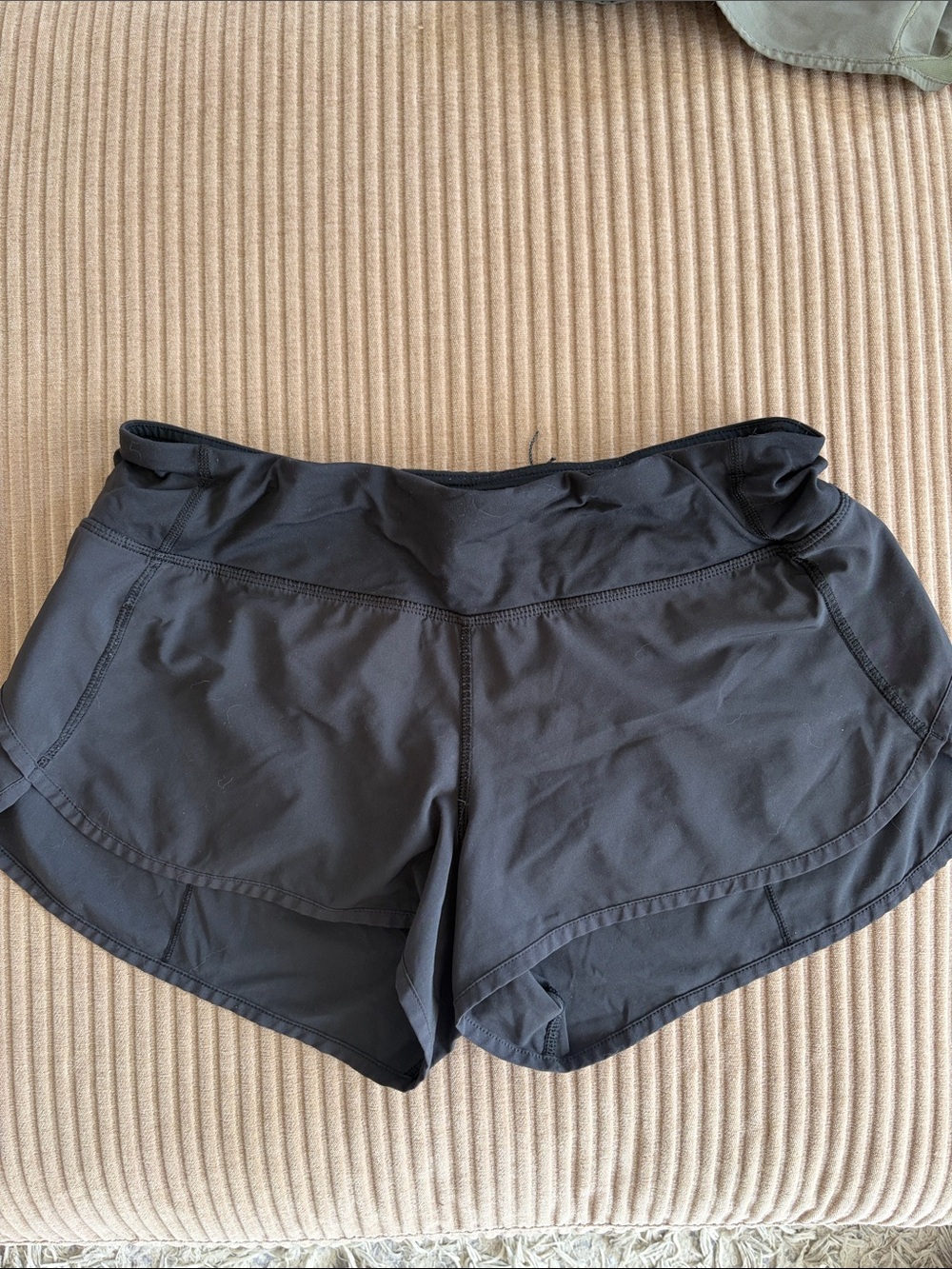 lululemon athletica Black Women's Running Shorts